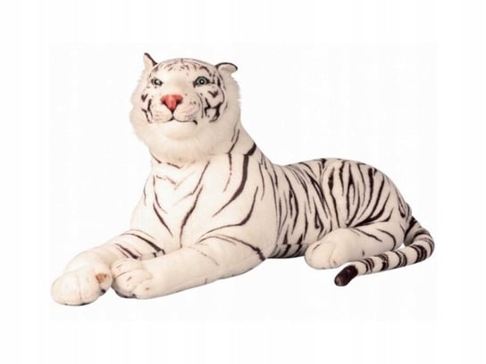 Tygrys Śnieżnobiały Maskotka Pluszowa Dł.60+38Cm Landahl