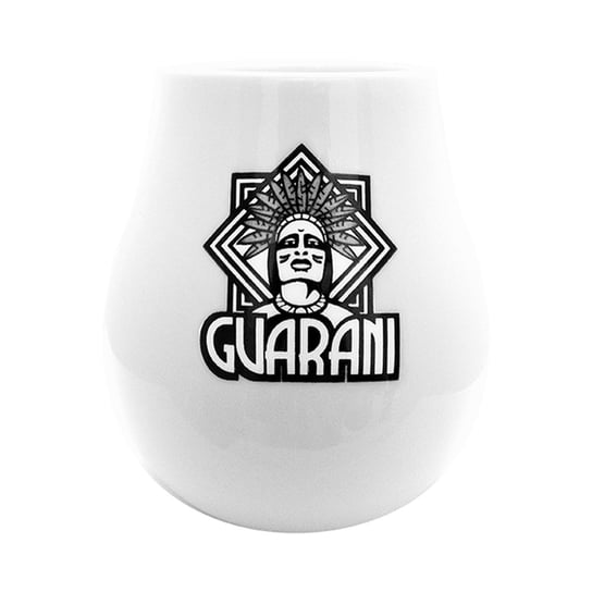 Tykwa Ceramiczna Biała z Logo Guarani 350 ml Guarani