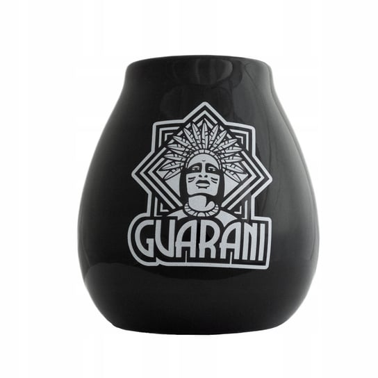 Tykwa Ceramiczna czarna z logo Guarani 350 ml Guarani