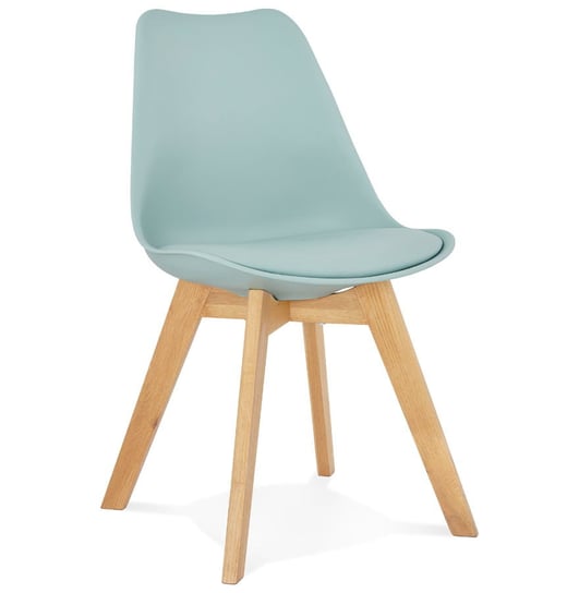 TYLIK krzesło k. niebieski, nogi dąb Kokoon Design