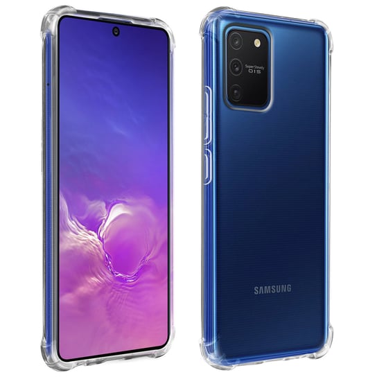 Tylna obudowa do Galaxy S10 Lite Elastyczne Etui z Bumper Corners Przezroczyste Avizar