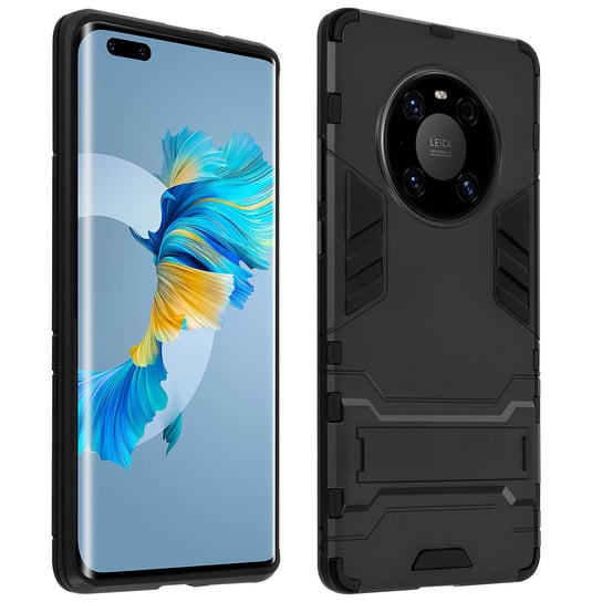 Tylna Obudowa Do Huawei Mate 40 Pro/40 Pro Plus Hybride Shockproof-Czarna Avizar