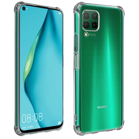 Tylna obudowa do Huawei P40 Lite Elastyczne Etui z Bumper Corners - Przezroczysta Avizar