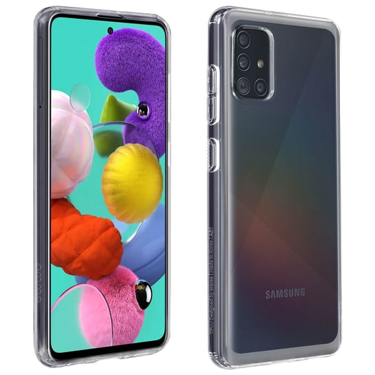 Tylna Obudowa Samsung Galaxy A51 Ochronna Sztywna Ultra-Cienka Lekka Oryginał - Przezroczysta Samsung Electronics