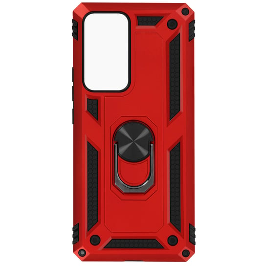 Tylna obudowa Xiaomi 12 i 12X Anti-shock Bi-material Support ring czerwona Avizar