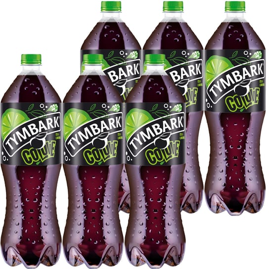 Tymbark Colove Napój gazowany o smaku coili i limonki 1,5 l x 6 sztuk Tymbark