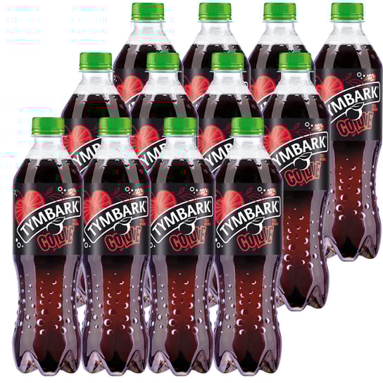 Tymbark Colove Napój gazowany o smaku wiśni i coli 500 ml x 12 sztuk Tymbark