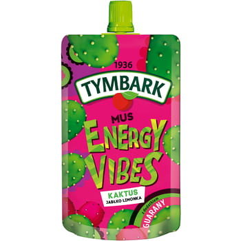 Tymbark Mus Energy Vibes kaktus jabłko limonka 200 g Tymbark