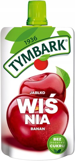 Tymbark Mus o smaku jabłko - wiśnia - banan 120 g Inna marka