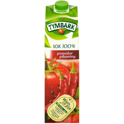 Tymbark, Pikantny sok pomidorowy, 1l Tymbark
