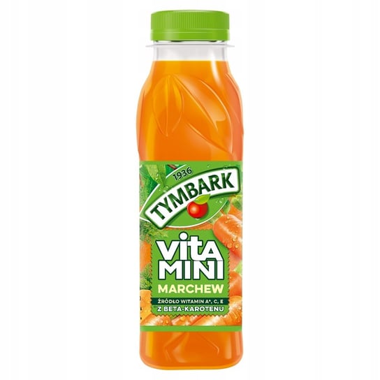 Tymbark Vitamini Sok marchewka dużo witamin 300 ml Tymbark