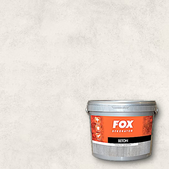 Tynk Dekoracyjny Beton 10 Kg Fox Fox
