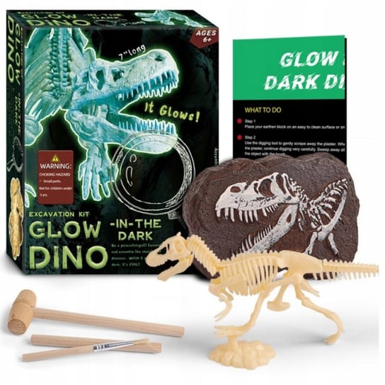 Tyranozaur T-Rex Świecący Dinozaur Wykopalisko 3D Learning Resources