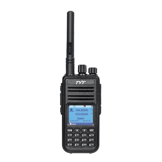 TYT MD-UV380 5W DMR GPS dwupasmowy radiotelefon DMR + FM kompatybilny z MotoTRBO Tier I i II HamRadioShop