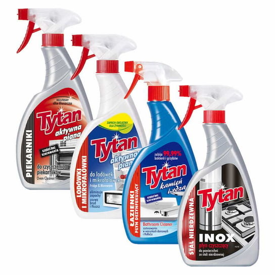 Tytan Mega Zestaw Mix Spray 4 x 500ml TYTAN