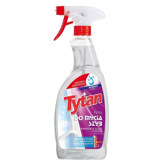 Tytan płyn do mycia szyb i luster antypara 750 ml TYTAN