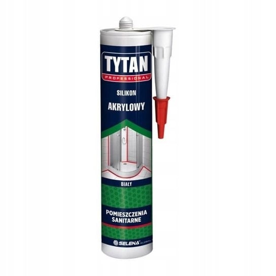 TYTAN SILIKON AKRYLOWY BIAŁY 280ML Tytan