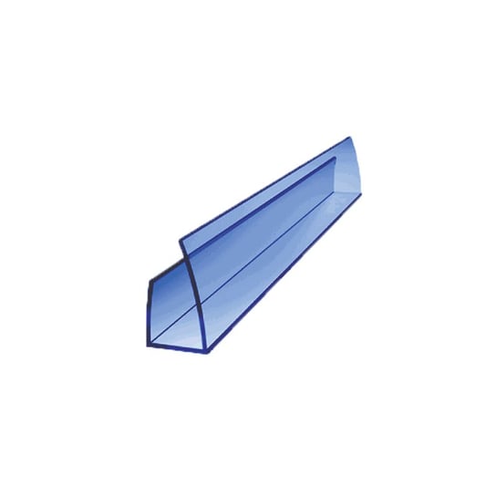 U-profil zamykający 1050mm, niebieski 10mm e-szklarnia