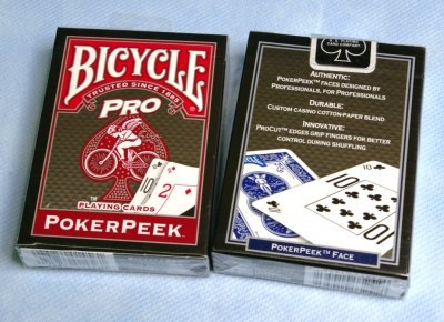 U.S. Playing Card Company, Bicycle, Pro-Poker Peek, karty do pokera U.S. Playing Card Company