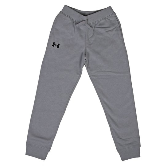 UA, Spodnie, Boy's Rival Cotton Pants, 1357634 001, czarny, XL Under Armour