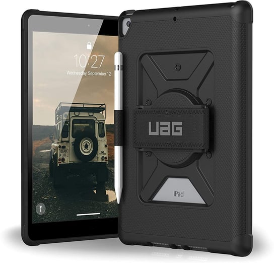 UAG Metropolis Hand Strap - etui obudowa ochronna do iPad 10.2" 7/8/9 generacja (black) URBAN ARMOR GEAR