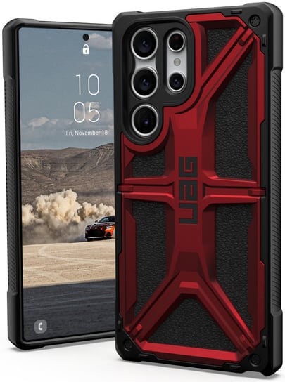 UAG Monarch - etui obudowa ochronna do Samsung Galaxy S23 Ultra 5G (crimson) URBAN ARMOR GEAR