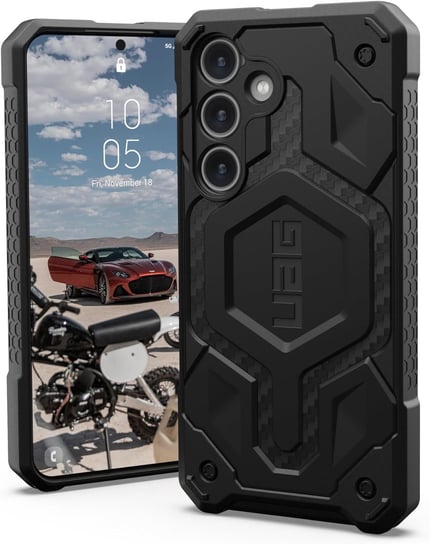 Uag Monarch Etui Obudowa Ochronna Pokrowiec Do Samsung Galaxy S24 5G (Carbon Fiber) URBAN ARMOR GEAR