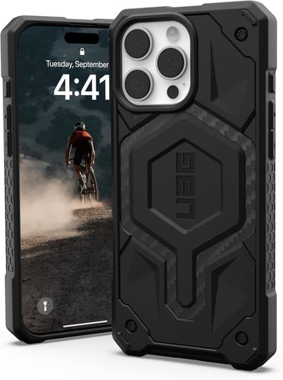 UAG Monarch - obudowa ochronna etui pokrowiec Pancerny do iPhone 16 Pro Max (carbon fiber) URBAN ARMOR GEAR