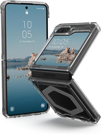 Uag Plyo Pro Etui Obudowa Ochronna Pokrowiec Do Samsung Galaxy Z Flip 5 5G Z Wbudowanym Modułem Magnetycznym (Ice-Silver) URBAN ARMOR GEAR