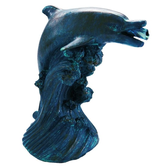 Ubbink Fontanna do oczka wodnego w kształcie delfina, 18 cm, 1386020 Ubbink