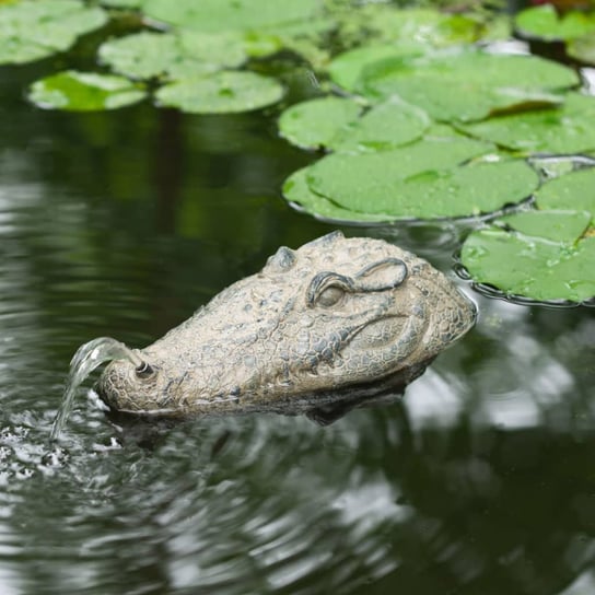 Ubbink Pływająca fontanna ogrodowa w kształcie krokodyla Ubbink