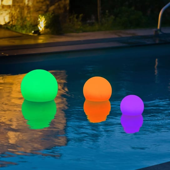 Ubbink Pływająca lampa solarna, kolorowa, 20 LED Ubbink