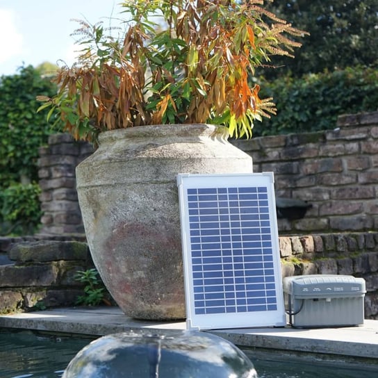 Ubbink Pompa do fontanny ogrodowej SolarMax 600 z akcesoriami Ubbink