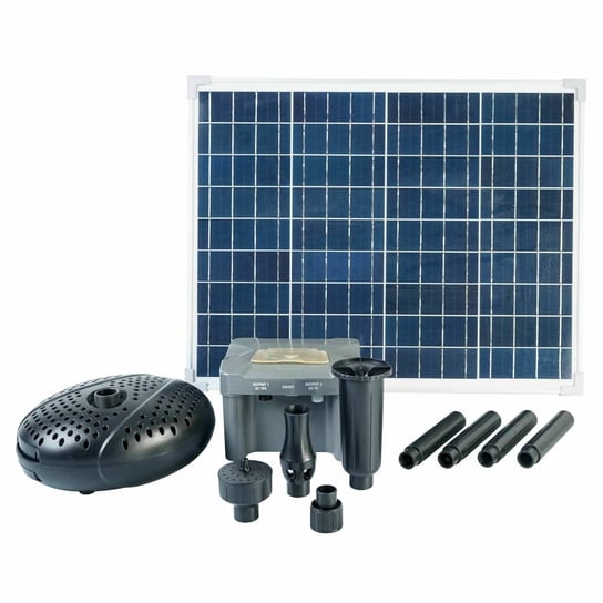Ubbink SolarMax 2500, zestaw z panelem słonecznym, pompą i baterią Ubbink