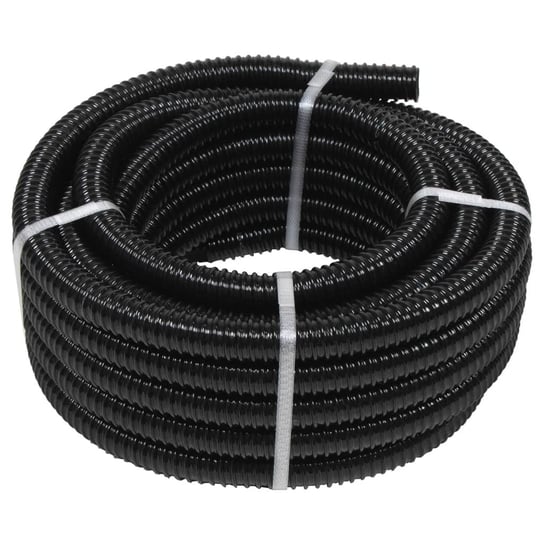 Ubbink Spiralny wąż ciśnieniowy, 19 mm, 10 m, czarny vidaXL