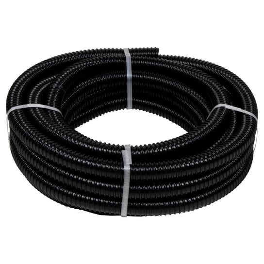 Ubbink Spiralny wąż ciśnieniowy, 25 mm, 10 m, czarny vidaXL