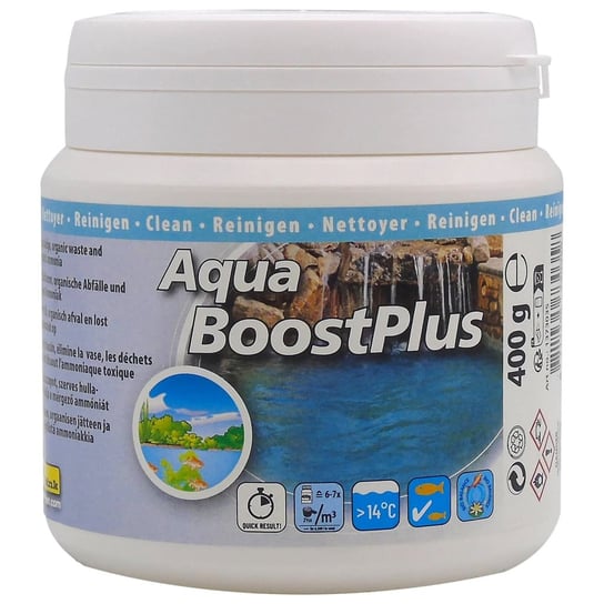Ubbink Środek do oczyszczania wody Aqua Boost Plus, 400 g (na 6500 L) vidaXL