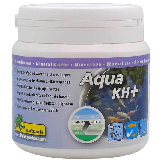 Ubbink Środek do uzdatniania wody Aqua KH+, 500 g (na 5000 L) vidaXL