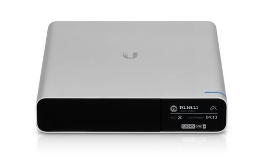 Ubiquiti UCK-G2-PLUS Sprzętowy kontroler Unifi Controller Cloud Key, wbudowana bateria, obsługa do 50 urządzeń, dysk 1TB HDD, Unifi Video Server Ubiquiti