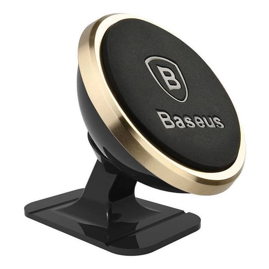 Uchwyt magnetyczny Baseus 360º do samochodu na kokpit (Overseas Edition) - złoty Baseus