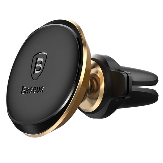 Uchwyt magnetyczny do samochodu na kratkę wentylacyjną Baseus (Overseas Edition) - złoty Baseus