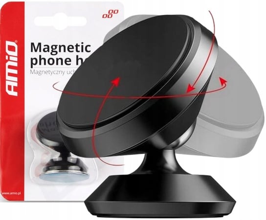 Uchwyt Magnetyczny Do Telefonu Przyklejany Hold-8 Amio