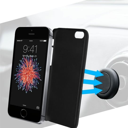 Uchwyt magnetyczny na Apple iPhone 5/5S/SE AZURI AZURI