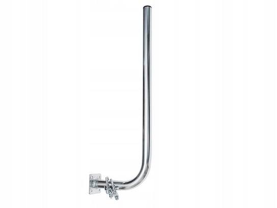 UCHWYT MASZT ANTENOWY BALKONOWY CZOŁOWY MOCNY KĄTOWY 75CM 2x CYBANTY Blow