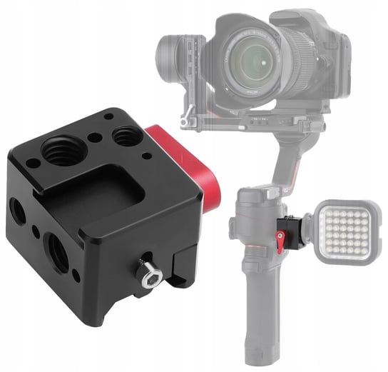 Uchwyt Mocowanie Adapter Gwint 1/4" 3/8" Iso Do Dji Ronin Rs3 / Rs3 Pro / Rs2 / Rsc2 / Ro-hc522 Sunnylife