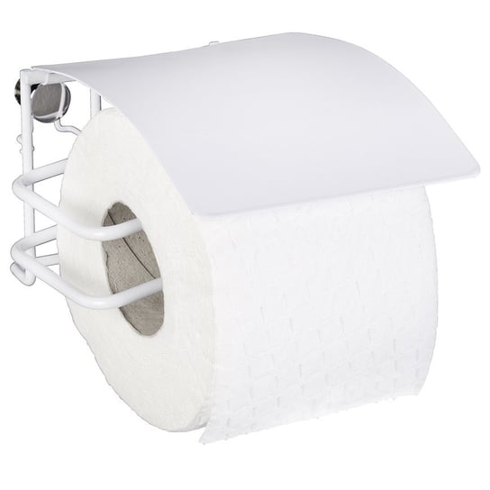 Uchwyt na papier toaletowy Classic Plus WENKO, biały, 9x14x14 cm Wenko