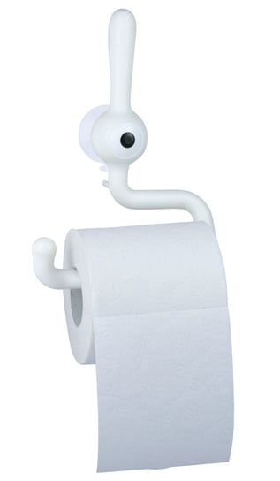 Uchwyt na papier toaletowy KOZIOL, biały, 19x15 cm Koziol