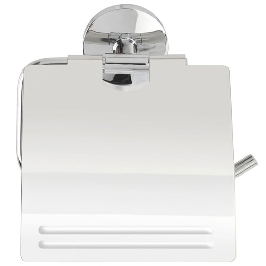 Uchwyt na papier toaletowy WENKO Kuba, srebrny, 4x13,5x13,5 cm Wenko