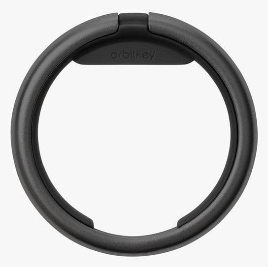 Uchwyt pierścień do kluczy Orbitkey Ring - all black Orbitkey