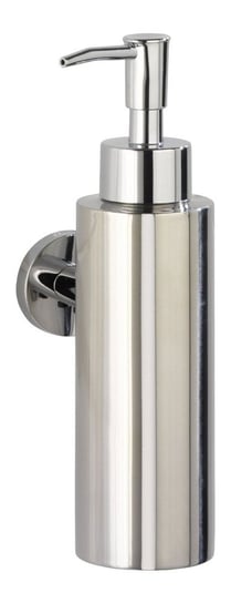 Uchwyt Power-Loc na mydło w płynie z dozownikiem WENKO Elegance, srebrny, 20x7x9 cm Wenko